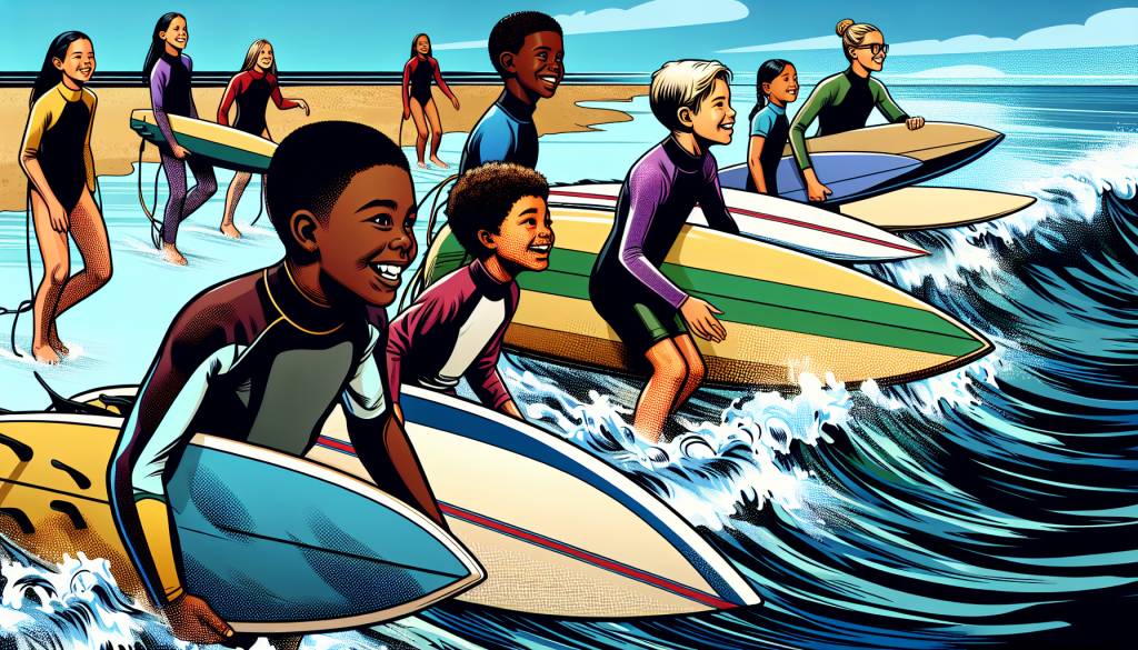 Apprendre à surfer pour les enfants de moins de 10 ans : conseils pratiques pour jeunes débutants